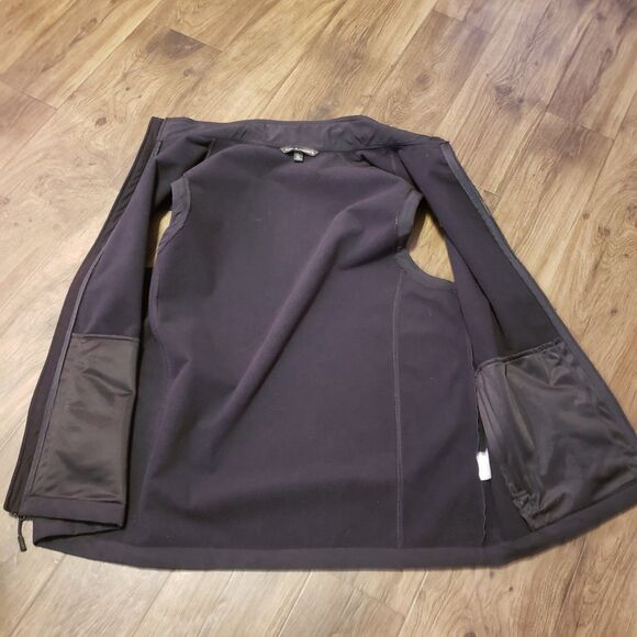 Port Authority Black Sleeveless Zip Up Jacket Sz XL - Picture 6 of 7